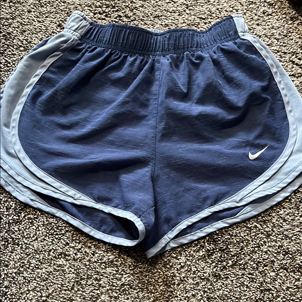 Nike Women's Blue Athletic Shorts